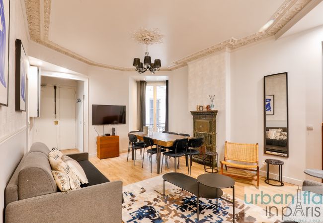  in Paris - Urban Flat 57 - Luxury 4BDR Parisian Flat in Paris