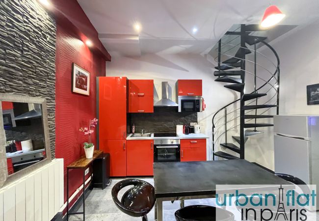  in Paris - Urban Flat 21 - Charming Duplex in Montorgueil 