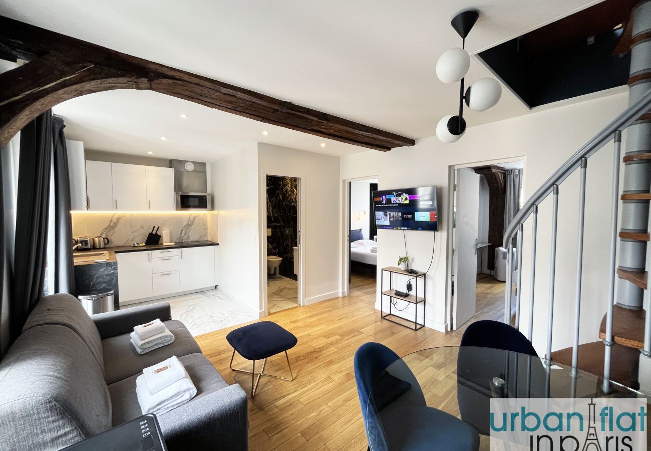 Apartment in Paris - Urban Flat 176 - Charming 3 Bedrooms in Montorgueil