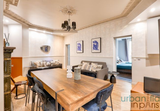 Apartamento en Paris - Urban Flat 57 - Luxury 4BDR Parisian Flat in Paris Apartamento en Paris - Urban Flat 57 - Luxury 4BDR Parisian Flat in Paris