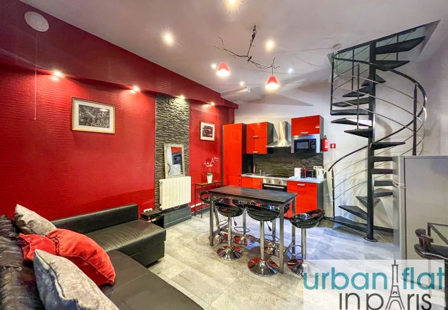 Apartamento en Paris - Urban Flat 21 - Charming Duplex in Montorgueil  Apartamento en Paris - Urban Flat 21 - Charming Duplex in Montorgueil