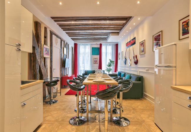 Apartamento en Paris - 68 - ⭐⭐⭐⭐⭐ Urban Rolling Stones Flat