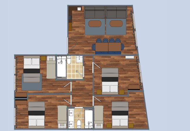 Apartamento en Paris - 130 - ⭐⭐⭐⭐⭐ Urban Brand New 110m2 Flat in Montorgueil  Apartamento en Paris - 130 - ⭐⭐⭐⭐⭐ Urban Brand New 110m2 Flat in Montorgueil