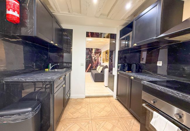 Apartamento en Paris - Urban Flat 41 - Atelier Star Wars Montorgueil  Apartamento en Paris - Urban Flat 41 - Atelier Star Wars Montorgueil