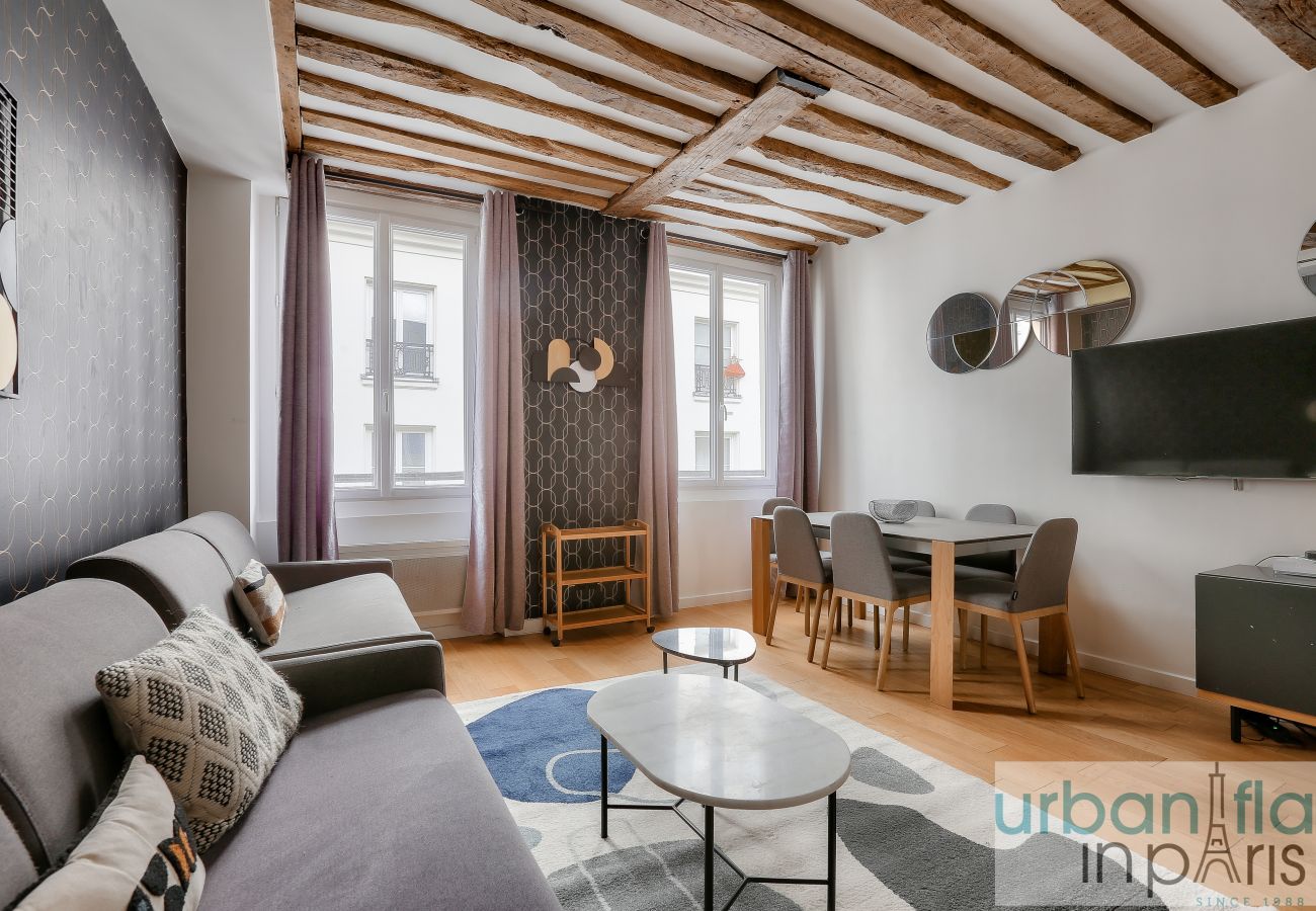 Apartamento en París - Urban Flat 96 - Pretty Parisian Flat near Montorgueil