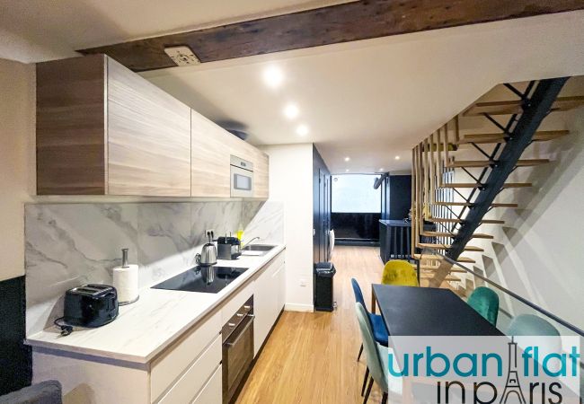 Apartamento en Paris - Urban Flat 31 - Charming Triplex in Paris Apartamento en Paris - Urban Flat 31 - Charming Triplex in Paris