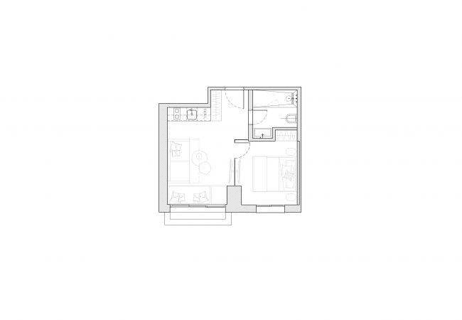 Appartement à Jerusalem -  GoodHouse 404 - Beautiful 1 BDR near Ben Yehuda Street Appartement à Jerusalem -  GoodHouse 404 - Beautiful 1 BDR near Ben Yehuda Street